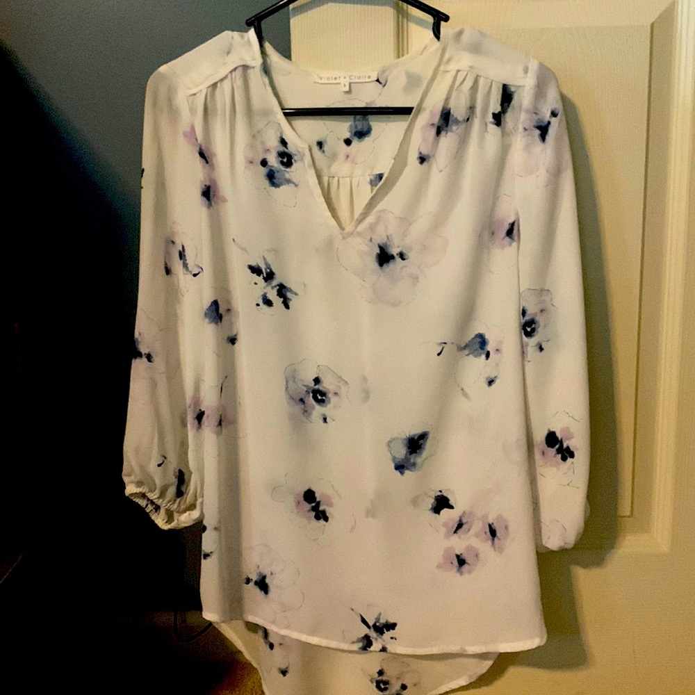 Violet and Claire three quarter length top